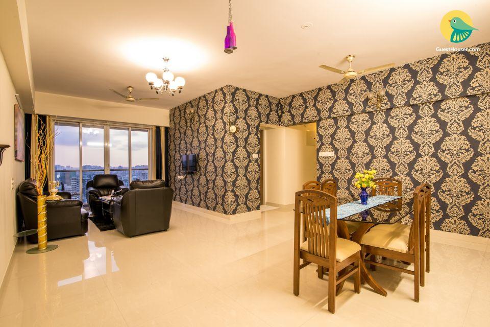 Furnished 3 BHK Rent Essel Tower Mg Road Gurgaon 